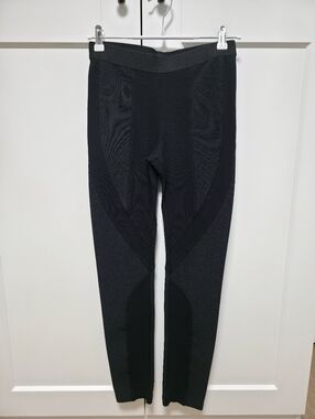 BCBGMaxazria Black Contrast Leggings